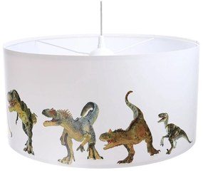 Detská závesná lampa Dino s fotomotívom