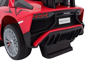 Odrážadlo Lamborghini Aventador SV A8810P - červené