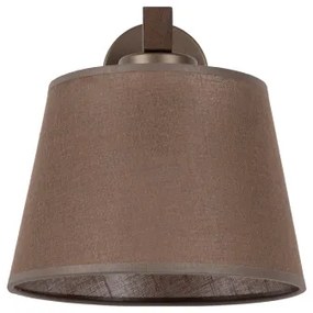 Brilagi - Nástenné svietidlo LATTE 1xE27/15W/230V borovica/hnedá