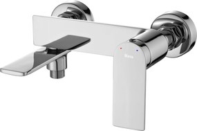 Rea Storm, vaňová batéria so sprchovou sadou, chrómová, REA-B6204