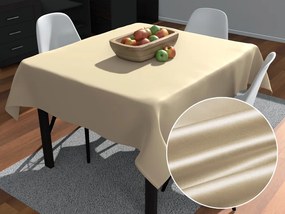 Biante Saténový štvorcový obrus polyesterový Satén LUX-L054 Latte 120x120 cm