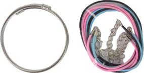 LEAN Toys Súprava na výrobu náramkov DIY 90 korálok