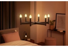 SADA 2x LED Stmievateľná žiarovka Philips Hue WHITE FILAMENT E14/4,5W/230V 2100K