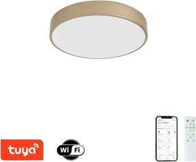 BRILAGI-LED Stmievateľné svietidlo POOL SMART LED/48W/230V 40 cm Wi-Fi Tuya zlaté + diaľkový ovládač