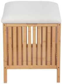 Taburet s úložným priestorom B066 NAT, bambus