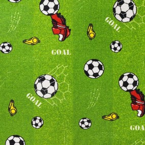 Detský koberec futbal rezaný z metráže