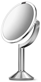 Kozmetické zrkadlo s osvetlením/zväčšovacie (5x) ø 20 cm Sensor Trio – simplehuman
