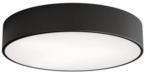 Stropné svietidlo so senzorom CLEO 3xE27/24W/230V pr. 40 cm čierna