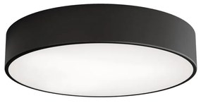 Stropné svietidlo so senzorom CLEO 3xE27/24W/230V pr. 40 cm čierna