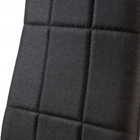 Súprava 4 stoličiek do jedálne, čierna