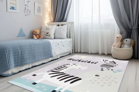 Obsession, Detský kusový koberec Magic Kids ML 103 Daze, 160x230, fialová, detská izba