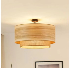 Brilagi - Prisadený luster MONTANA BOHO 1xE27/15W/230V pr. 60 cm hnedá