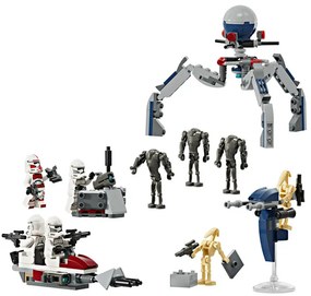 Lego®  Star Wars 75372 Bojový balíček Klonového vojaka a Bojového droida  (100378734)