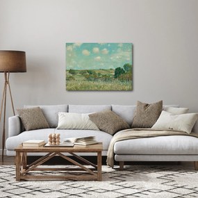 Obraz - Alfred Sisley,  Meadow, reprodukcia (70x50 cm)