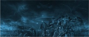 Obraz - Mimozemská misia (120x50 cm)