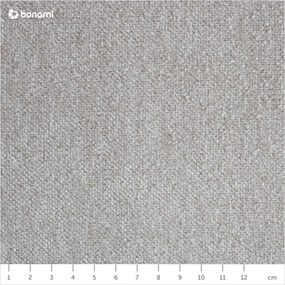 Béžová čalúnená dvojlôžková posteľ s roštom 180x200 cm Noira Slim – Bonami Selection