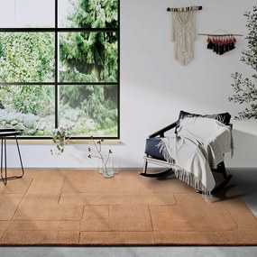Hnedý ručne tkaný vlnený koberec 160x230 cm Charlotte – Villeroy&amp;Boch