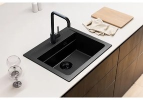 ALVEUS 1148162 - Kuchynský drez ATROX 59x50 cm granit/čierna