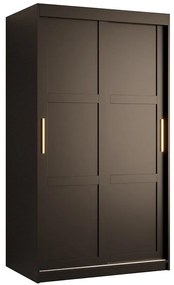 Skriňa Amiro 1 100 čierna/čierna