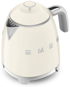 Krémová rýchlovarná kanvica z nehrdzavejúcej ocele 800 ml Retro Style – SMEG