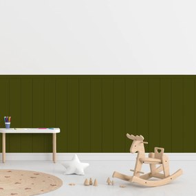 PIPPER. Textilná samolepiaca tapeta - Obdĺžnik - Khaki farba Farba: Tmavá, Veľkosť: 100 cm