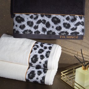 BAVLNENÝ UTERÁK EVA MINGE22 50X90 CM KRÉMOVÁ