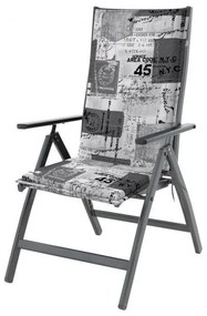 Doppler LIVING 2115 vysoký - polster na stoličku a kreslo, bavlnená zmesová tkanina
