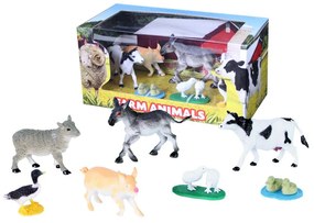 Zvieratá domáce 7 ks v krabici