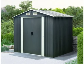 Záhradný domček BestBerg ZDB-4A / 4,1 m² / 236 x 174 x 206 cm / šedá