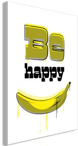 Artgeist Obraz - Happy Banana (1 Part) Vertical Veľkosť: 20x30, Verzia: Na talianskom plátne