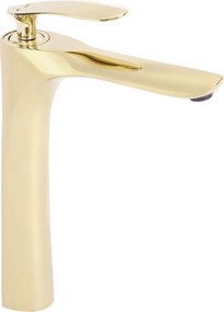 Rea Orbit, vysoká umývadlová batéria, zlatá, REA-B2051