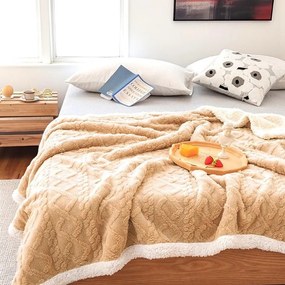 Hrejivá barančeková deka Homa KOBELA BEIGE