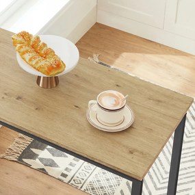 Jedálenská súprava 1+2, barový stôl 100x40 cm a barové stoličky TAYLOR ARTISAN