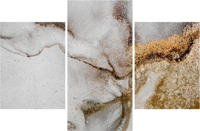 Obraz - Mramorový atrament (90x60 cm)