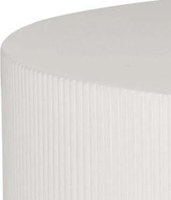 Konferenčný stolík Ermanno 90 cm sivý/béžový