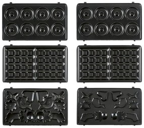 Silvercrest®  Kitchen Tools Vaflovač s vymeniteľnými platňami (biela)  (100371291)