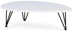 Autronic BONTEC Konferenčný stolík 94x69cm, mdf, divoký dub, AF-3013 OAK Farba: Biela