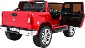Ramiz Mercedes Benz Trieda X Detská farba Červený pickup
