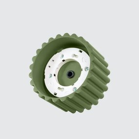 Sollux  SL.1797 - Bodové svietidlo AURA 1xGX53/10W/230V 6 cm zelené