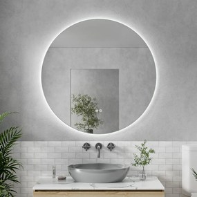 Erga Sofia, okrúhle LED zrkadlo 100cm, 2415 lm, 3 farby svetla, ERG-V01-207-1010