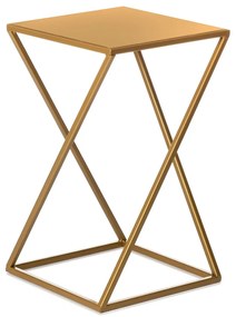 STOJAN NA KVETINÁČ LOFT4 40X24X24 CM ZLATÁ