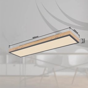 Globo 416080WD4-CCT - LED Stmievateľné stropné svietidlo DORO LED/24W/230V + DO