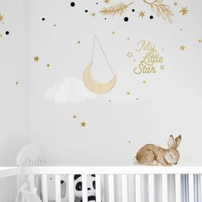 Samolepka do detskej izby zajačik set