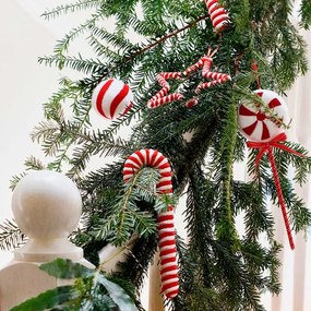 Závesná vianočná dekorácia TWINKLE lízatko 714160