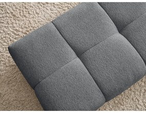 Tmavosivá ženilková podnožka Everest – Bobochic Paris