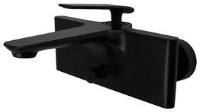 Gamma York, nástenná vaňová batéria 150mm, čierna matná, GMA-BYKW-BK