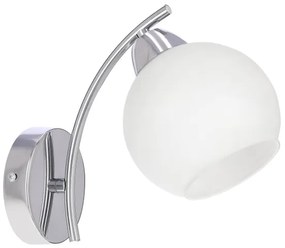 Nástenná lampa AMOS 1xE27/40W/230V lesklý chróm