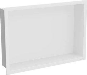 Mexen X-Wall-R nástenná polica s rámom 45 x 30 cm, biela - 1920453010