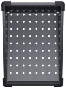 Erga HD, oceľový drez 750x450x215 mm + drezová batéria s príslušenstvom, grafitová, ERG-MLS-HD7545FY