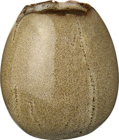Ib Laursen Mini vázička Egg-shaped Brown 9,4 cm